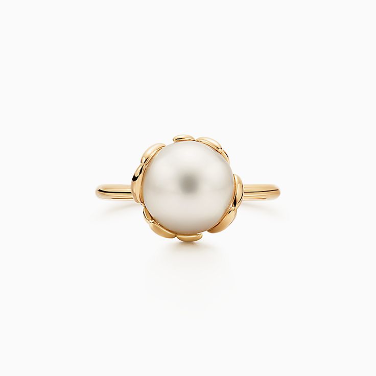 Multi Round Pearls Rings Yellow Gold Plated Handmade Fancy White Bubble Ring  | eBay